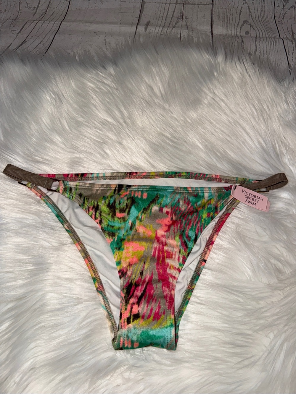 Victoria's Secret Multi Colorer Bikini Bottom Size Medium